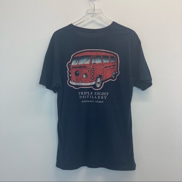 Triple 8 Tops - Triple Eight Vodka GraphicTee With VW Bus Nantucket CISCO Brewery
